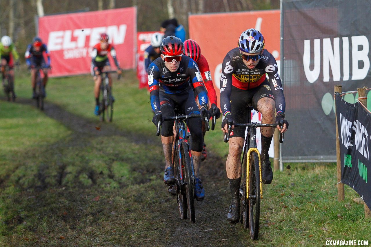 ESSEN (BEL), CYCLOCROSS, DECEMBER 11: Wout van Aert: Pim Ronhaar
