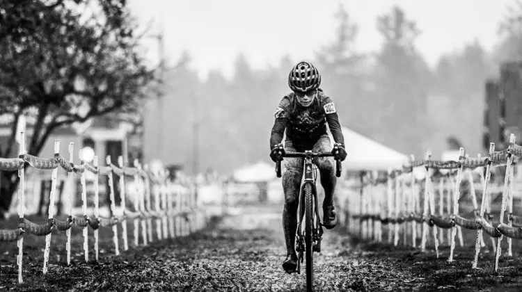 Vida Lopez de San Ramon. Junior Women 13-14. 2019 Cyclocross National Championships, Lakewood, WA. © A. Yee / Cyclocross Magazine