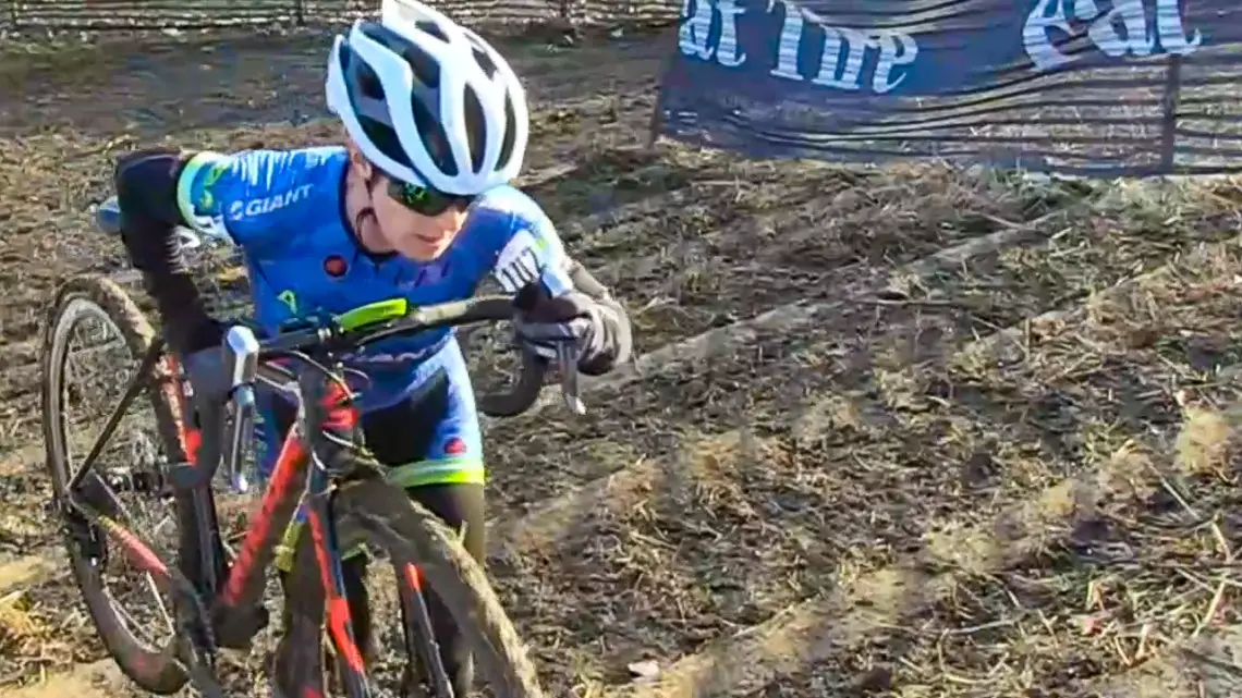 Kelli Montgomery took the Masters Women 50-54 title at the 2021 Cyclocross Nationals