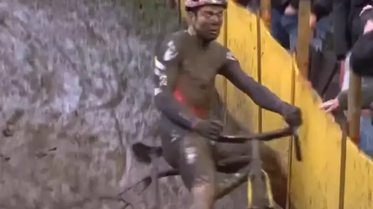 Wout van Aert at Superprestige Boom 2021