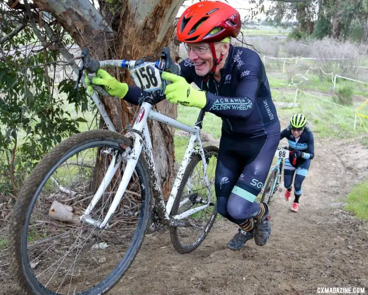 John Elgart. World Champs are not uncommon at Rockville Bike Cyclocross Series in Fairfield, CA, which runs every Sunday in January and February. © J. Silva