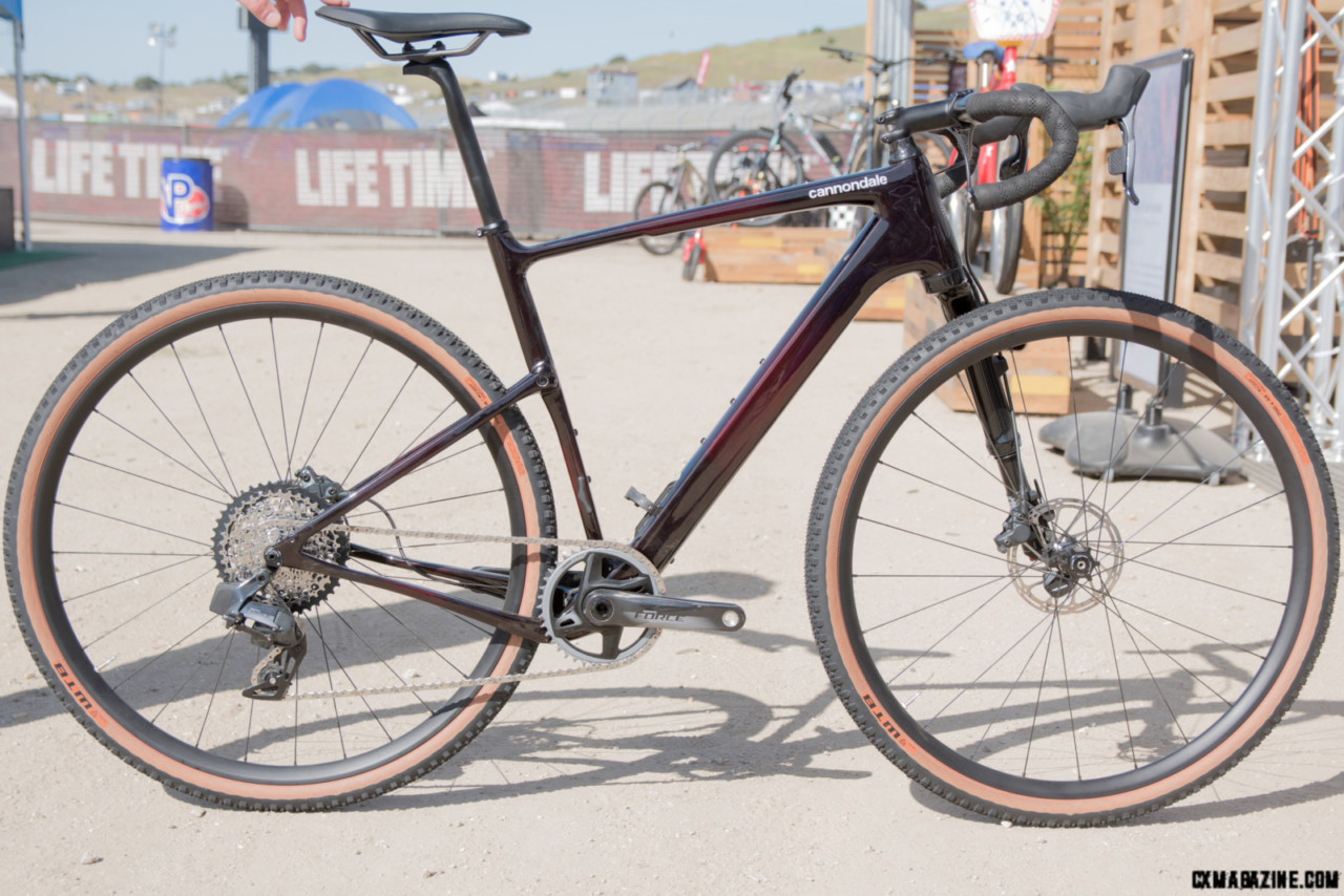 The Cannondale Topstone with an Oliver Lefty fork.