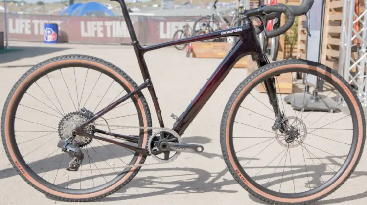 The Cannondale Topstone with an Oliver Lefty fork.