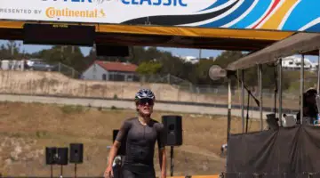 Moriah Wilson won the Fuego 80k mountain bike race at the 2022 Lifetime Sea Otter Classic. © J. Silva / Cyclocross Magazine