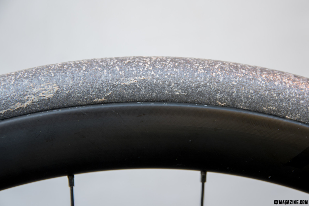 the original Tubolight tire insert. © C. Lee / Cyclocross Magazine