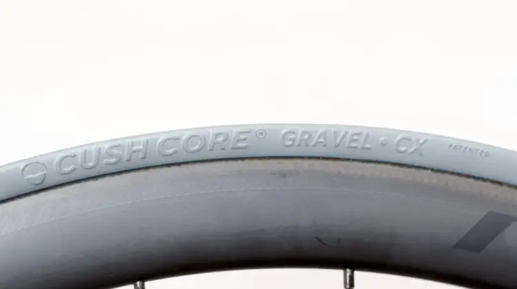 Cushcore Gravel/CX insert sits 12mm higher than the rim wall. © C. Lee / Cyclocross Magazine