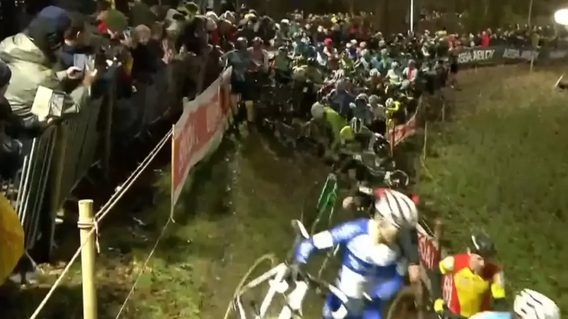 2022 Superprestige Diegme Elite Men's video screenshot