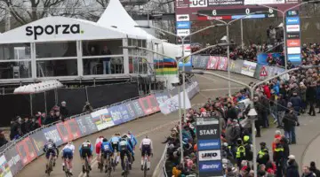 Team Relay, 2023 UCI Cyclocross World Championships, Hoogerheide. © B. Hazen / Cyclocross Magazine