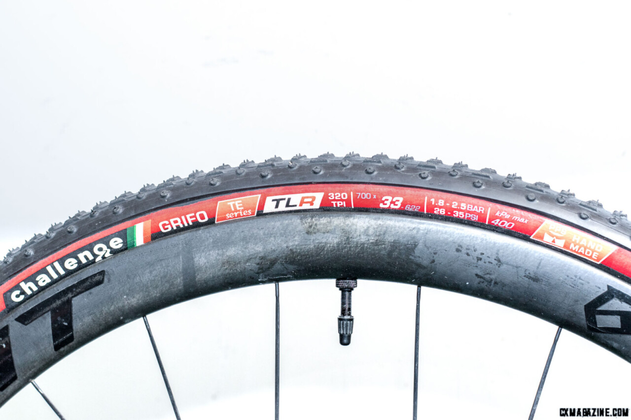 The new Team Edition of the handmade TLR cyclocross tires. © C.Lee/ Cyclocross Magazine