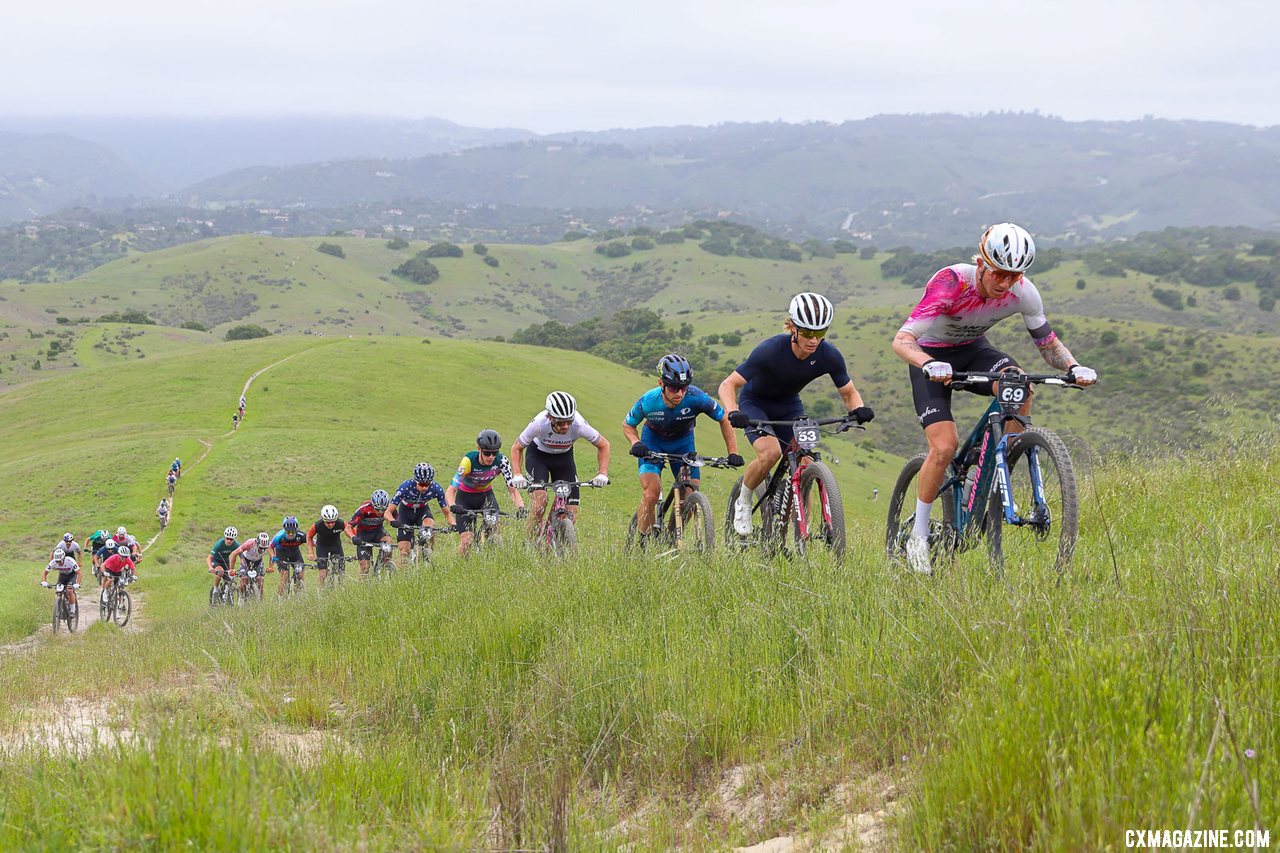 Keegan Swenson won the 2024 Fuego XL mountain bike race for the third time. Report and results. © John Silva / Cyclocross Magazine