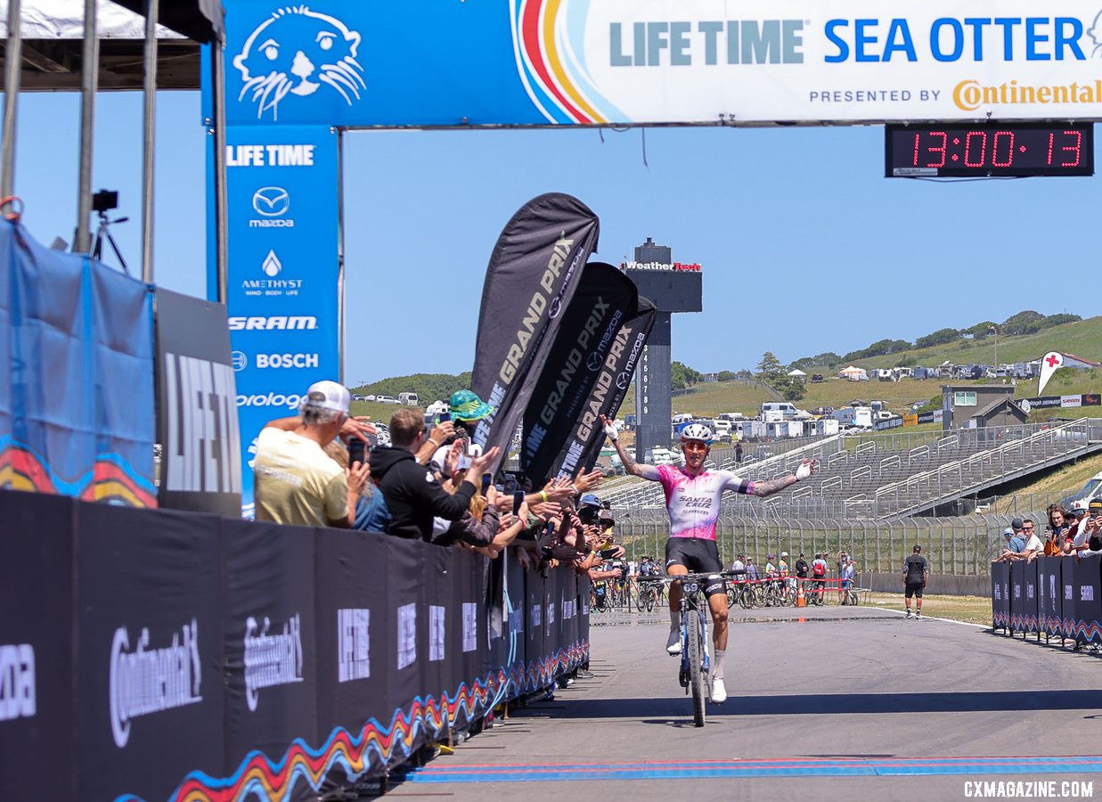 Keegan Swenson won the 2024 Fuego XL mountain bike race for the third time. Report and results. © John Silva / Cyclocross Magazine