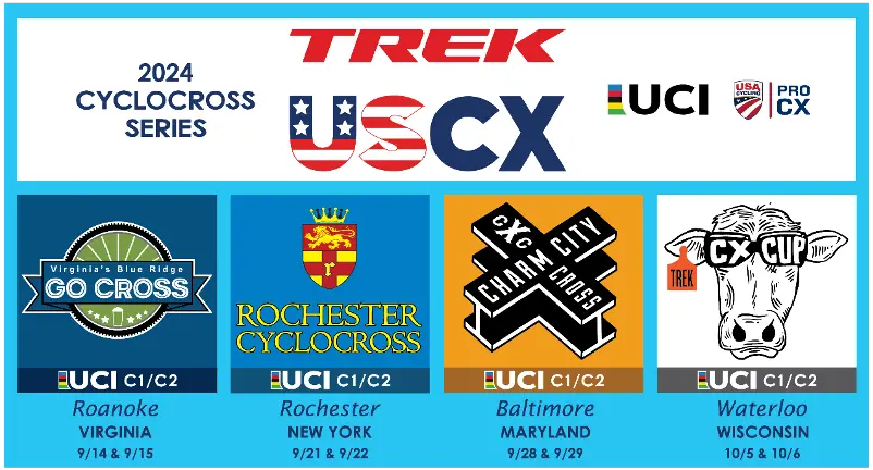 2024 USCX Cyclocross Series Schedule