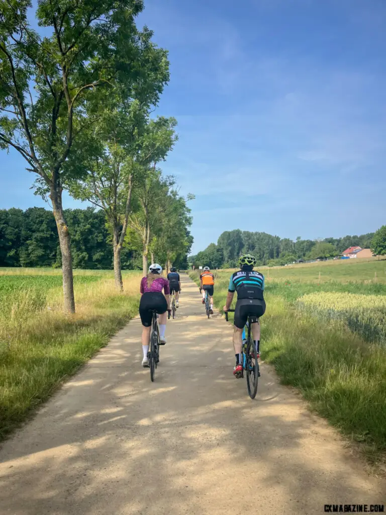 scenery along the Eddy Merckx Cycling Route.