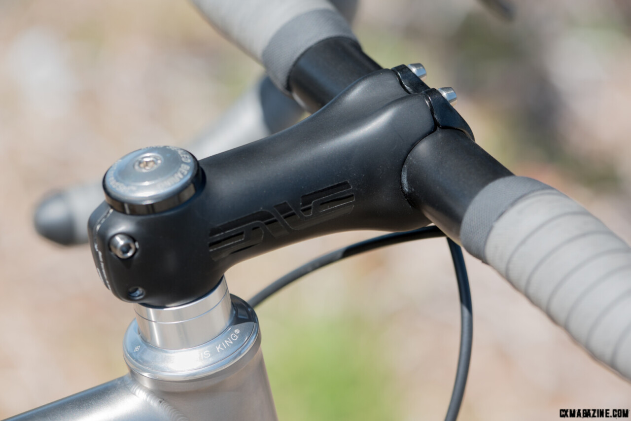 10cm Enve Stem. Chris King headset.