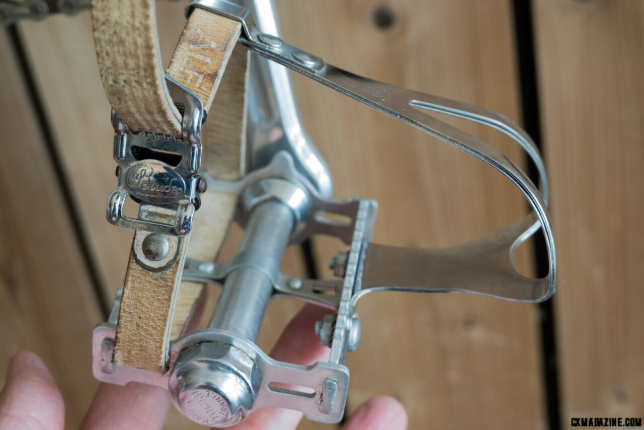 Notice the double thickness toe clip especially for 'cross