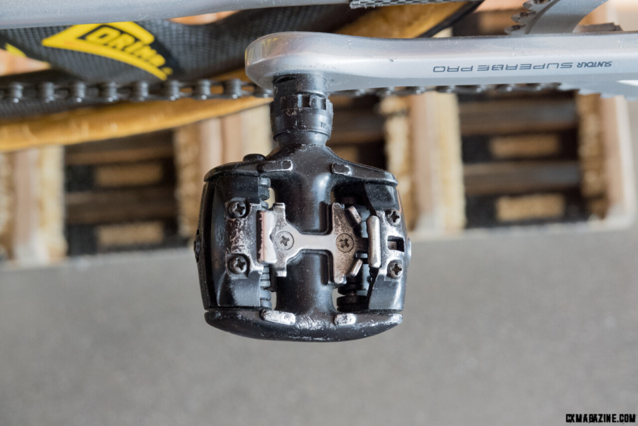 Shimano PD M-737 from 1990. The original SPD pedal.