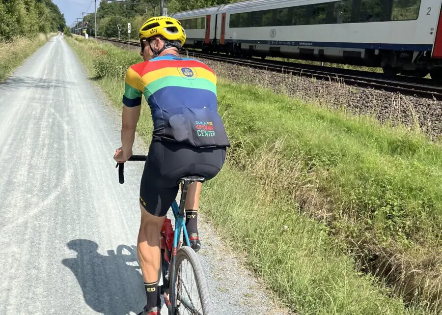 Following Tony de Haes around the Sven Nys Cycling Center