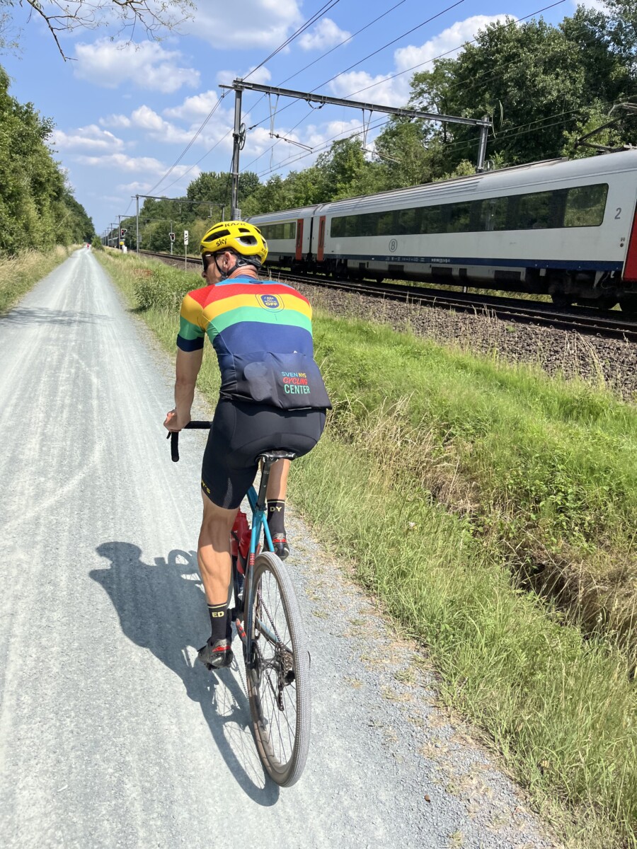 Following Tony de Haes around the Sven Nys Cycling Center