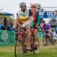 Egg and Bacon won a pie as one of the best costumes. 2017 Surf City Cyclocross © J. Vander Stucken / cxmagazine.com