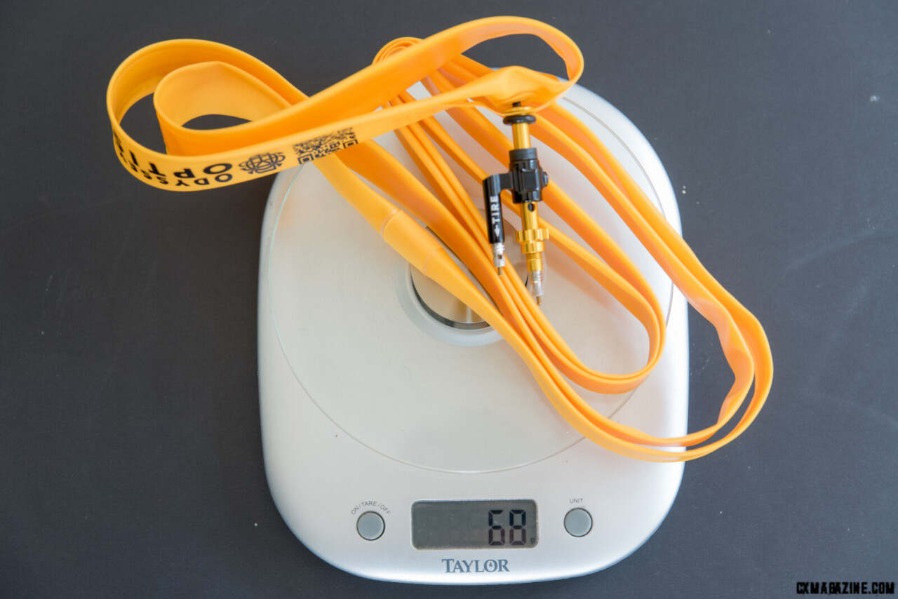 The OPTIS is just under 2.5 ounces