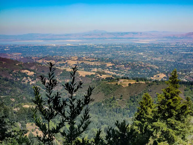 The John Nicholas Trail offers views for miles. The Roaring Mouse Infestation Gravel returns to Silicon Valley on September 26, 2026. © A. Yee / Cyclocross Magazine