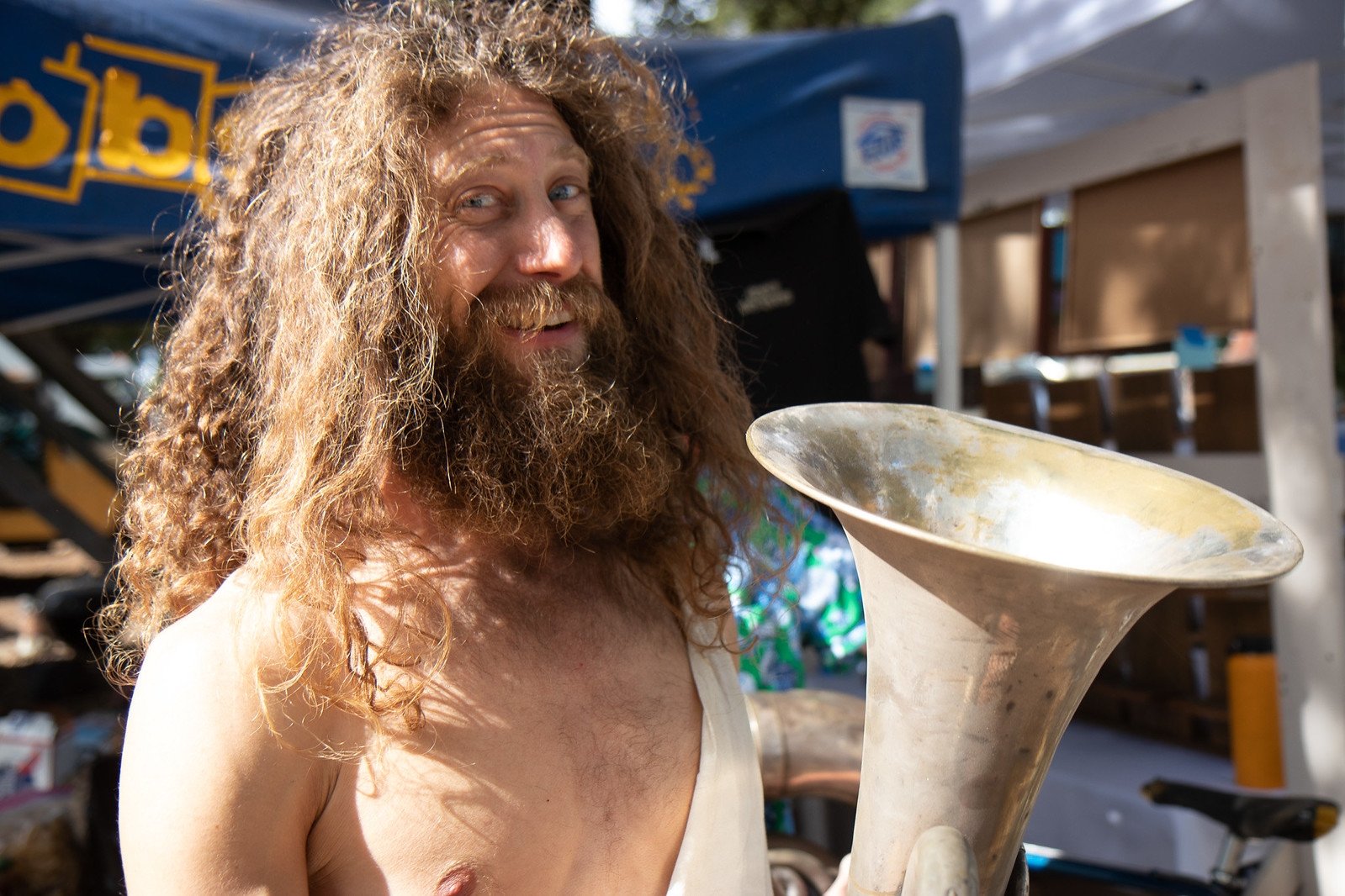 Keep Surf City CX promoter Brendan Lehman smiling by joining the party at Crest Tree Ranch one final time. © Andrew Yee / Cyclocross Magazine